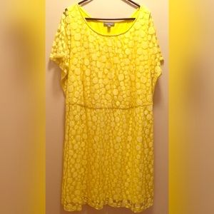 Sunny yellow dress!
